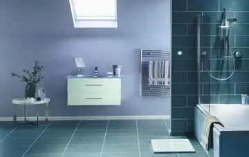 کاشی سبز سرویس بهداشتی